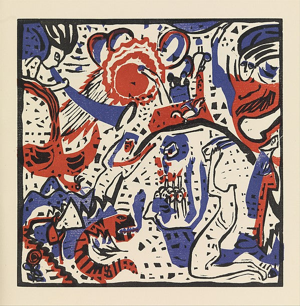 Klänge [1912]-Made and written by Vasily Kandinsky,Moscow 186, Poster Print
