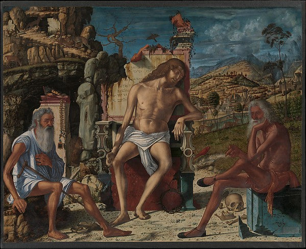 Vittore Carpaccio:The Meditation on the Passion c1490-16x12"(A3) Poster