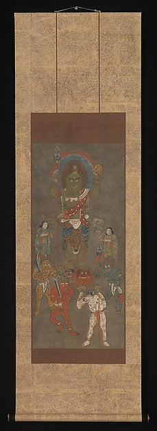 ,tsu-e of Shmen Kongyasha  probably late 16th–ear,16x12"(A3) Poster