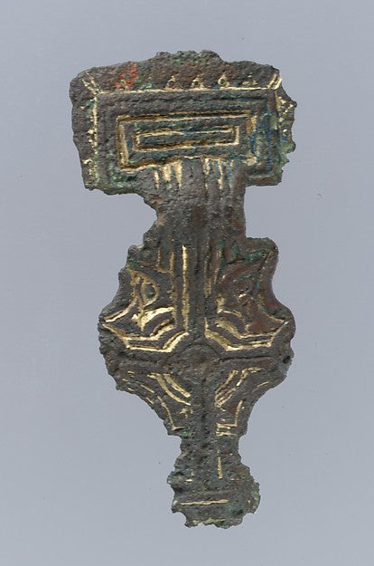 :Square-Headed Brooch first half 6th century-16x12"(A3) Poster