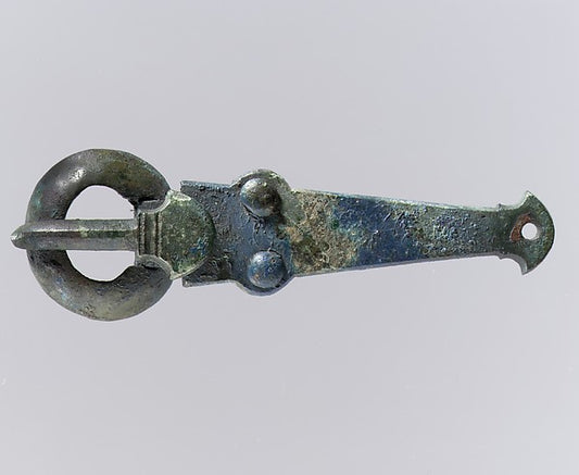 :Elongated Buckle 7th century -16x12"(A3) Poster