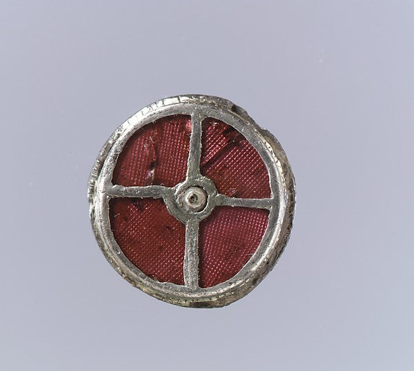 :Disk Brooch first half 6th century-16x12"(A3) Poster