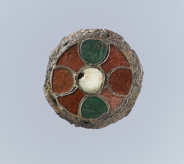 :Disk Brooch first half of the 6th century-16x12"(A3) Poster