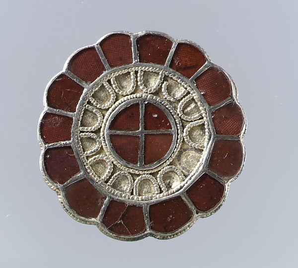 :Rosette Brooch last quarter 6th century-16x12"(A3) Poster