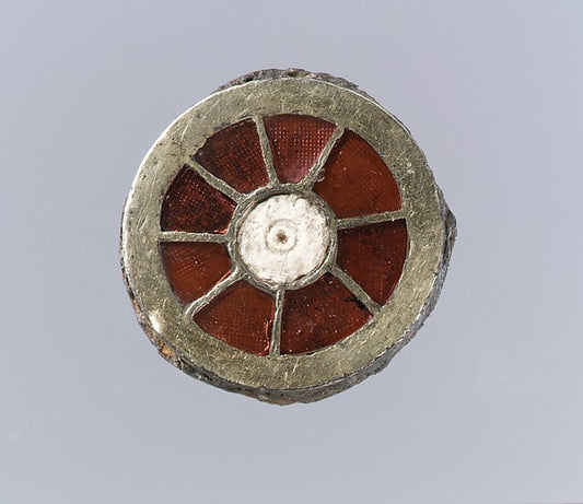 :Disk Brooch late 6th century-16x12"(A3) Poster