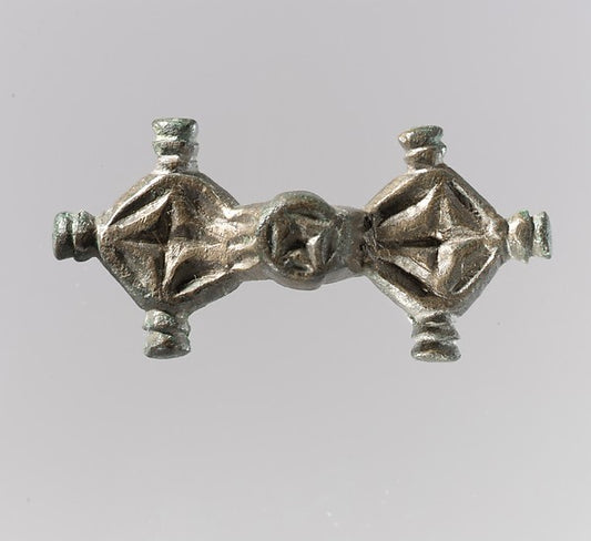 :Equal-Arm Brooch with Cross Decoration 7th–8th century-16x12"(A3) Poster