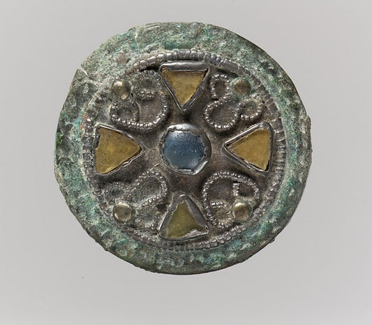 :Disk Brooch 6th–7th century-16x12"(A3) Poster