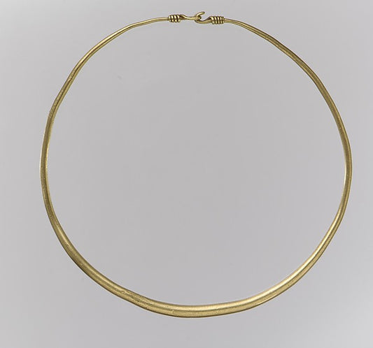 :Gold Neck Ring 5th century-16x12"(A3) Poster