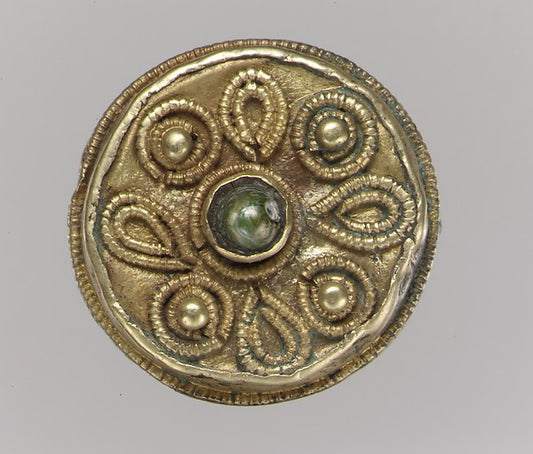 :Disk Brooch 7th century-16x12"(A3) Poster