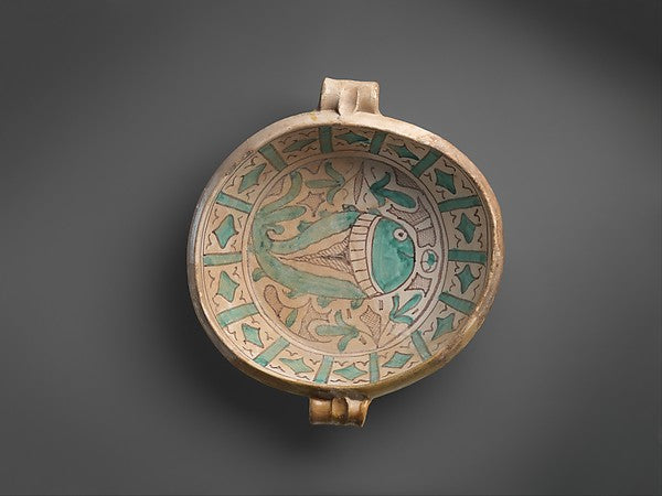 :Two-Handled Bowl with Fish 1400–1430-16x12"(A3) Poster