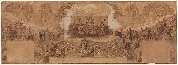 Paradise 1565–77-Federico Zuccaro ,  Poster Print Wall Art
