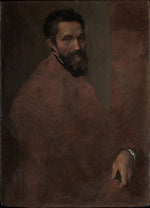 Attributed to Daniele da Volterra:Michelangelo Buonarroti pr-16x12"(A3) Poster