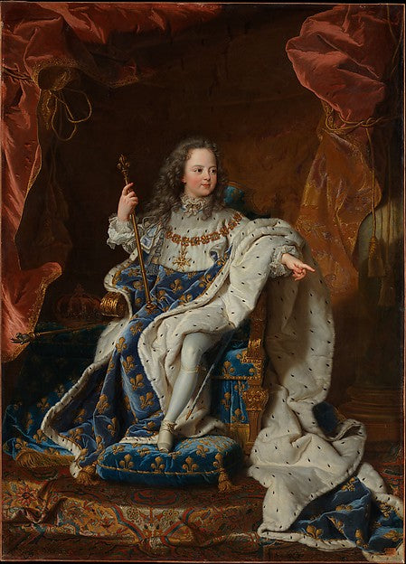 After Hyacinthe Rigaud:Louis XV as a Child c1716–24-16x12"(A3) Poster