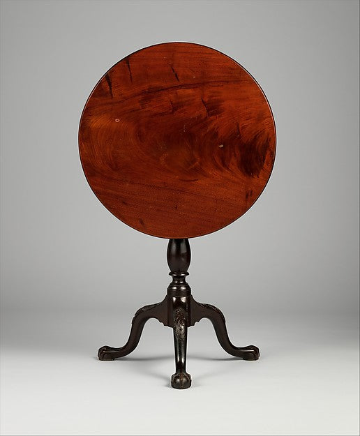 Tilt-top Tea Table 1760–80,  Poster Print Wall Art