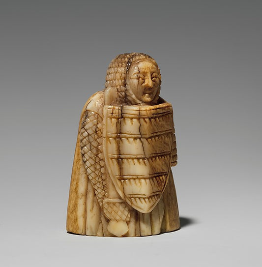 :Rook or Pawn Chess Piece 12th century-16x12"(A3) Poster