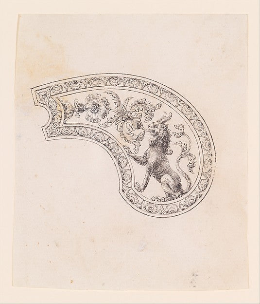 Designs for the Decoration of Firearms c1795–1805,  Poster Print Wall Art