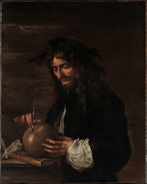 Salvator Rosa 1615–1673 Rome):Self-Portrait c1647-16x12"(A3) Poster