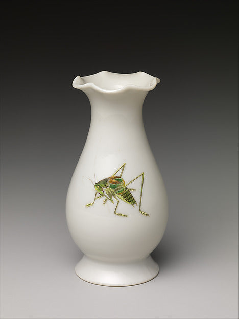 Vase with crickets,  Poster Print Wall Art