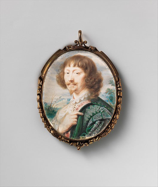 John Hoskins:Endymion Porter c1630-16x12"(A3) Poster