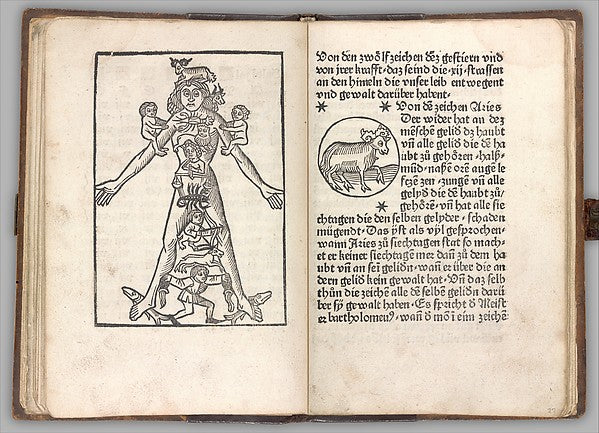 German Almanac 1484-, Poster Print