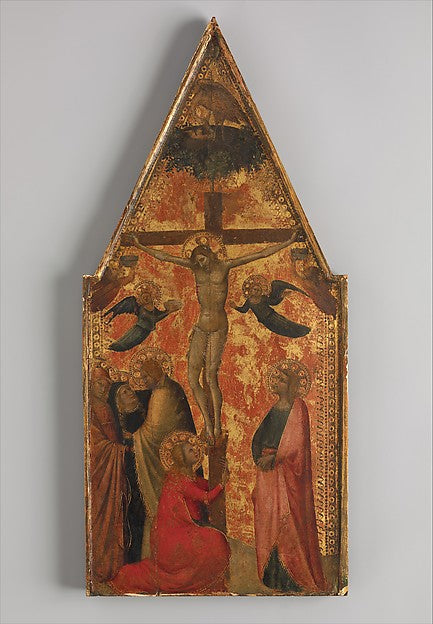Allegretto di Nuzio:The Crucifixion 1345–74-16x12"(A3) Poster
