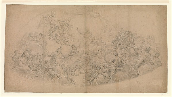 Exaltation of the Holy Cross 1700-Antonio Puglieschi,16x12"(A3) Poster