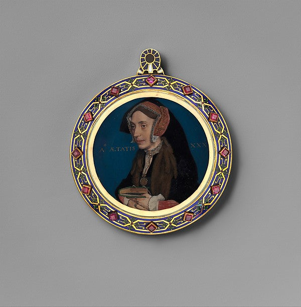 Hans Holbein the Younger:Margaret More  Wife of William Rope-16x12"(A3) Poster
