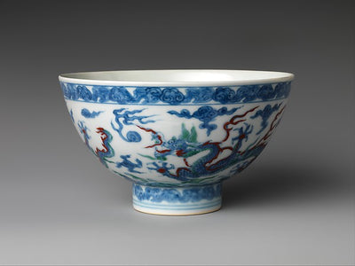 ,Bowl,Classic Ming China Image,16x12"(A3) Poster