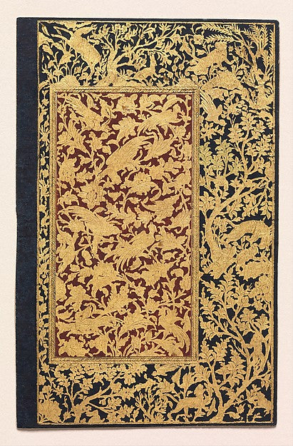 :Page of Illumination in Gold c1600-16x12"(A3) Poster