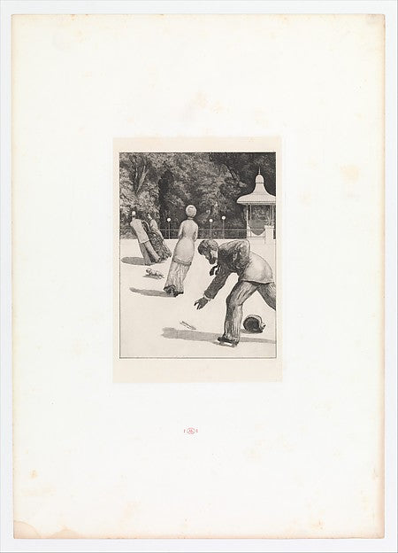 Max Klinger:Action 1881-16x12"(A3) Poster