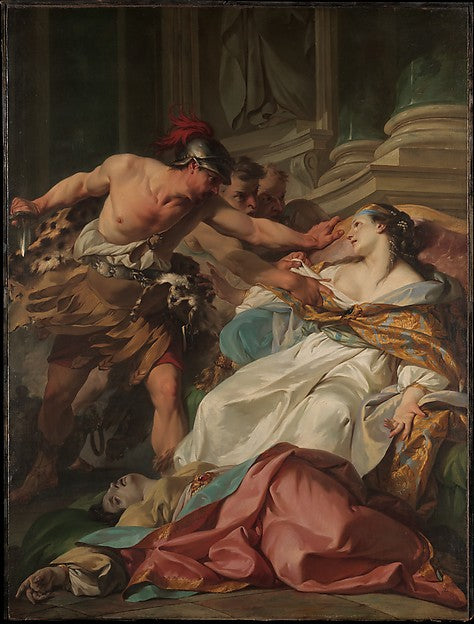 Heinrich Aldegrever:Modesty from The Virtues 1552-16x12"(A3) Poster