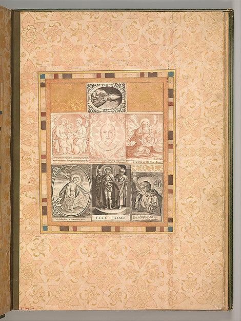 :"Seven Devotional Scenes" Folio from the Bellini Album c160-16x12"(A3) Poster