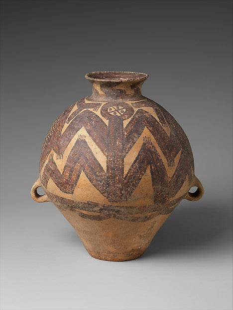 ,Jar Machang phase,c2350–2050 B.C.,Classic Ming China Image,16x12"(A3) Poster