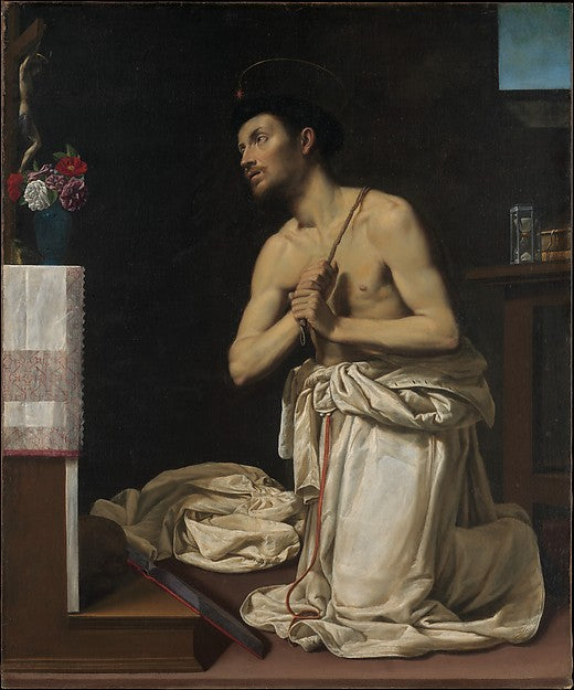 Filippo Tarchiani:Saint Dominic in Penitence c1607-16x12"(A3) Poster