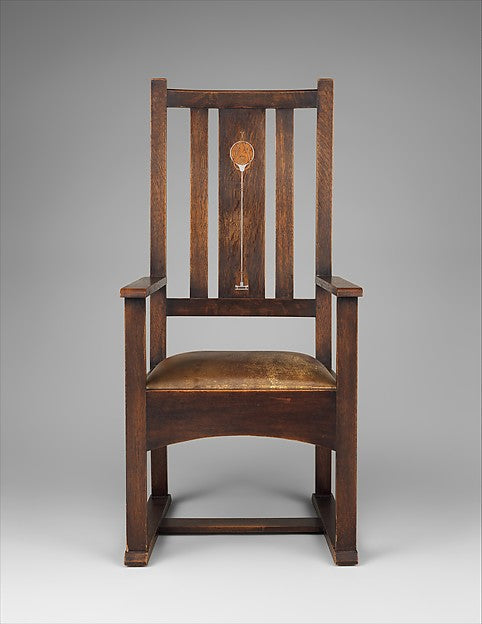 Armchair c1903 Gustav Stickley,  Poster Print