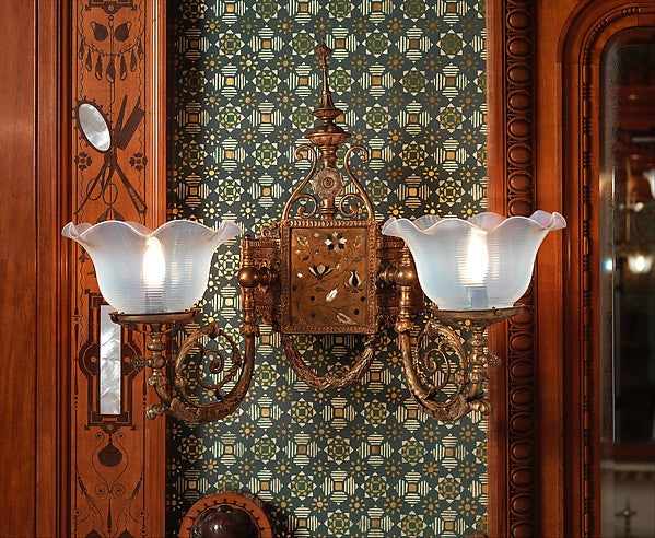 Sconce 1881–82 Possibly George A. Schastey & Co., George A. Sc,  Poster Print