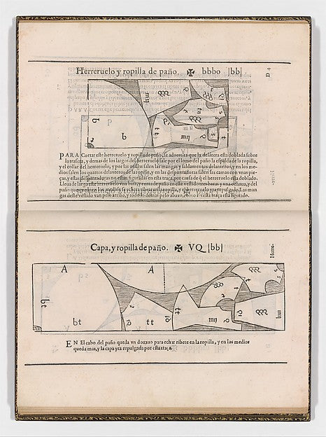 Libro de Geometría  Práctica y Traça 1589-,  Poster Print Wall Art
