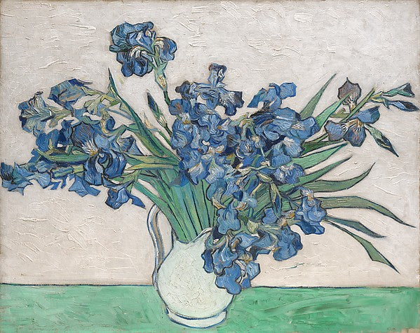 Vincent van Gogh:Irises 1890-16x12