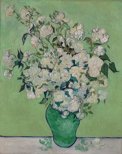 Vincent van Gogh:Roses 1890-16x12"(A3) Poster
