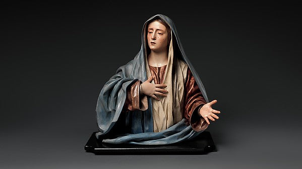 Pedro de Mena - Mater Dolorosa c1674–85, Poster Print Wall Art