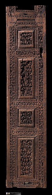 :Panel from a Door or Minbar late 8th–first half 9th century-16x12"(A3) Poster