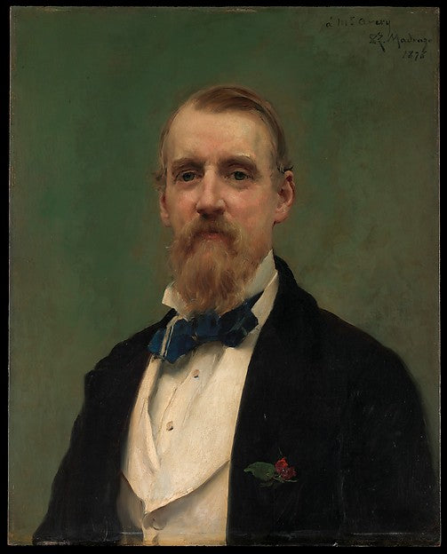 Raimundo de Madrazo y Garreta:Samuel P. Avery 1876-16x12"(A3) Poster