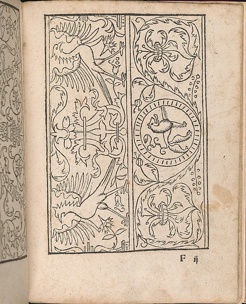 New Modelbüch allen Nägerin u. Sydenstickern 1556-, Poster Print