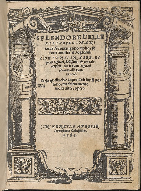 Splendore delle virtuose giovani 1564-, Poster Print