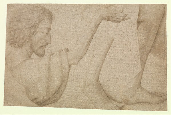 Copy after Rogier van der Weyden:Studies of Saint John the B-16x12"(A3) Poster