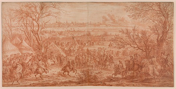 Louis XIV at the Siege of Cambrai  Seen from the South-West  p,  Poster Print Wall Art