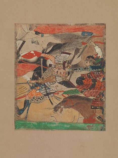 ,Battle at Rokuhara, from The Tale of the Hei,16x12"(A3) Poster