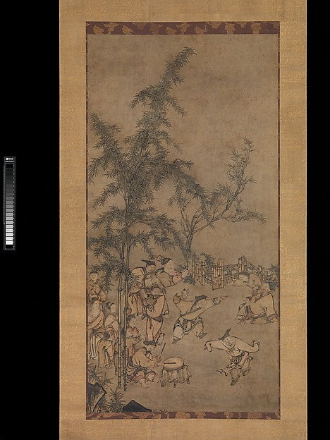 ,Seven Sages of the Bamboo Grove 1550s-Sesson Sh?ke,16x12"(A3) Poster