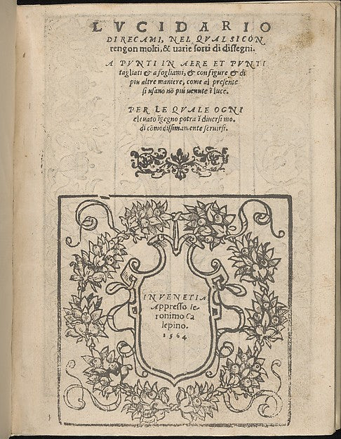 Lucidario di Recami 1564-, Poster Print