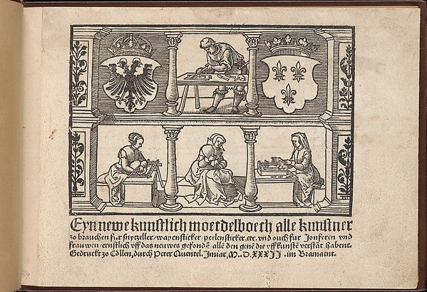 Eyn Newe kunstlich moetdelboech alle kunst 1532-,  Poster Print Wall Art